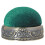 Vintage Pin Cushion Sewing Accessory Alloy Base Half-Ball 1