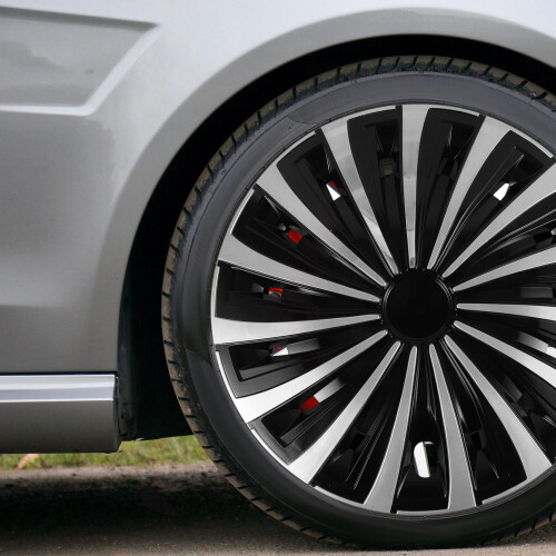 Plastic Steel Car Hub Caps 12 Inch 1 Piece 2