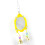 Parrot Toy with Mirror and Bells, Metal and Plastic, Multi 1