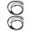 Audio Y-Splitter Cable 2 to 3.5mm 4 pcs 1