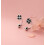 Sterling Silver Clover Half Hoop Earrings for Women 4