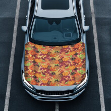 Car Hood Cover Polyester Waterproof for SUV Pickup Trucks