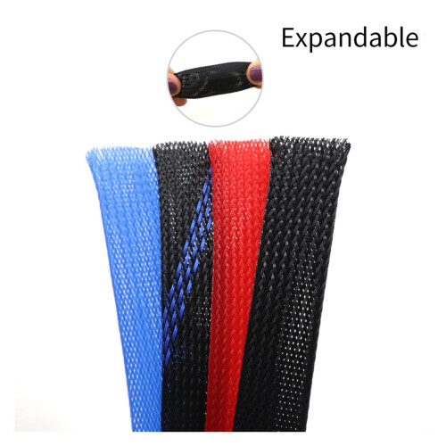 PET Expandable Sleeve for Wire Cable Protection 3 Meters 2