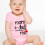 Onesies Unisex Infant Short Sleeve Letter Print Bodysuit 4