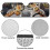 Giraffe Windshield Sun Shade for Jeep Wrangler TJ JK JL 5