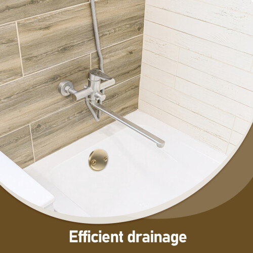 Tub Overflow Drain Cover Replacement 1 Piece 2