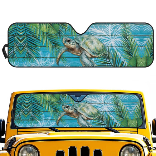 Foldable Windshield Sunshade for Jeep Wrangler TJ JK JL 1
