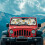 Beach Turtle Windshield Sun Shade for Jeep Wrangler JL 3
