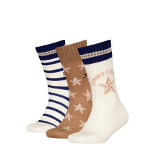 Tommy Hilfiger Childrens/Kids Ribbed Crew Socks (Pack of 3)