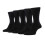 Farah Farah Mens Long Cotton Blend Crew Socks (Pack of 5) 2