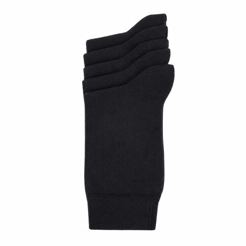 Farah Farah Mens Long Cotton Blend Crew Socks (Pack of 5) 2