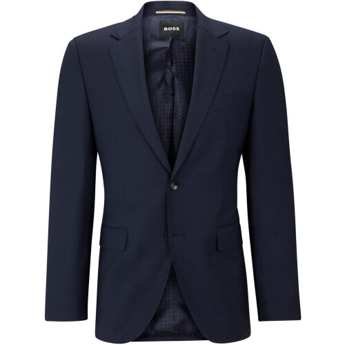 Boss Mens Jeckson Solid Regular Suit Jacket