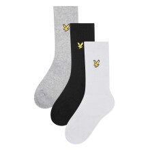 Lyle & Scott Childrens/Kids Crew Socks (Pack of 3)