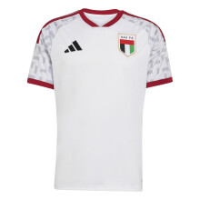 (M, White/Red) Adidas Mens 2026 UAE FA Home Shirt