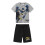 Batman Batman Childrens/Kids Back Print Shorts & Top Set 1