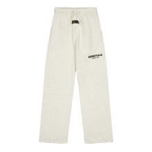 (10 Years, Oatmeal) Fear Of God Essentials Childrens/Kids Fleece Relaxed Fit Sweatpants