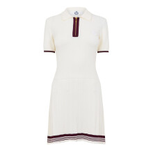(14 UK, White) Slazenger Womens/Ladies Off-Court Embroidered Logo Mini Dress
