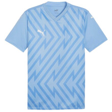 (XXL, Light Blue/White) Puma Mens Teamglory Jersey T-Shirt