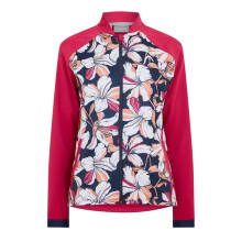 (12 UK, Multicoloured) Head Womens/Ladies Floral Pattern Raglan Track Jacket
