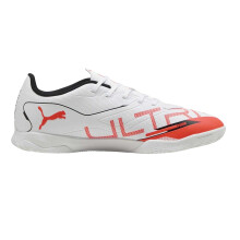 (10.5 UK, Puma White) Puma Mens Ultra 5 Play IT Non Marking Indoor Football Shoes