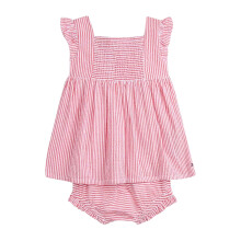 (24 Months, Red Alert) Tommy Hilfiger Baby Girls Clothing Set