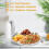 4Pack Stainless Steel Plates, 8Inch 3 Section Round Divided Plates Portion Control Plates Partition Plate for Camping 5