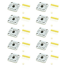AS5600 Magnetische Encoder 3.3V 12-Bits Hoge Precisie Magnetische Inductie Hoekmeetsensor Module 10Set