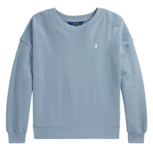 (13-14 Years, Estate Blue) Ralph Lauren Childrens/Kids Back Logo Crew Neck Sweatshirt
