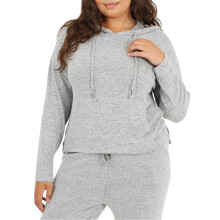 (XXL, Grey Marl) Brave Soul Womens/Ladies Hoodie