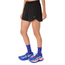 (14 UK, Black) Asics Womens/Ladies Metarun Split Running Shorts