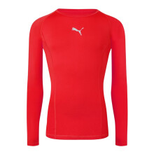 (XS, Red) Puma Mens Liga Long-Sleeved T-Shirt