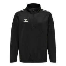(M, Black) Hummel Mens Core XK Polyester Half Zip Sweatshirt