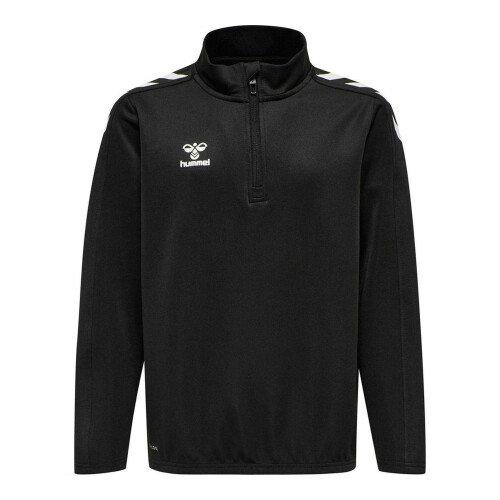 Hummel (XL, Black) Hummel Mens Core XK Polyester Half Zip Sweatshirt