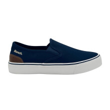 (10 UK, Navy) Bench Womens/Ladies Dalton Canvas Platform Pumps