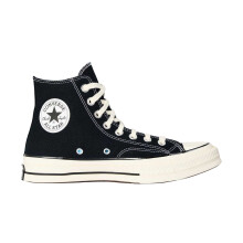 (4 UK, Black/Egret) Converse Womens/Ladies All Star Ox 70 Canvas High Top Trainers