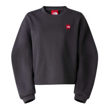(16 UK, Obsidian Black) The North Face Womens/Ladies Box Logo Relaxed Fit Sweatshirt