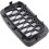 Gloss Black Honeycomb Mesh Front Grill Inserts Kit 7PCS 8