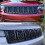 Gloss Black Honeycomb Mesh Front Grill Inserts Kit 7PCS 4
