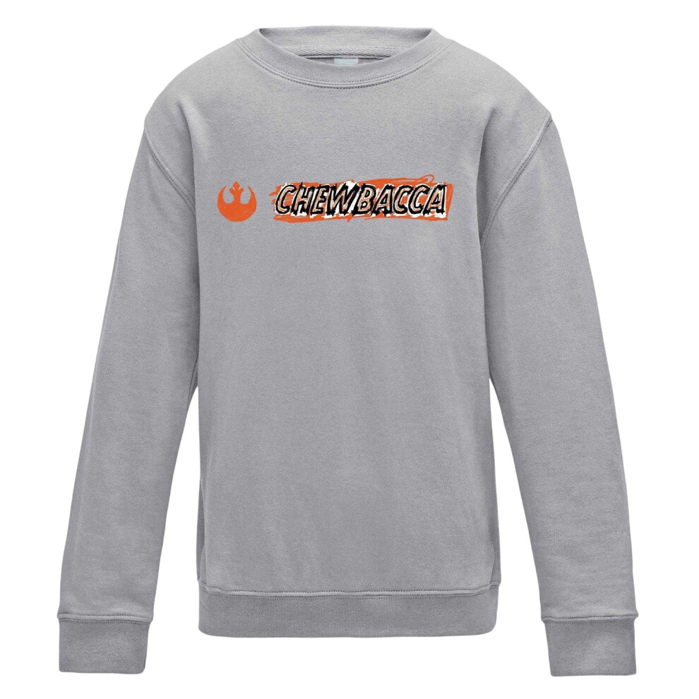 Star Wars (9-10 Years, Grey) Childrens/Kids Chewbacca Sweatshirt