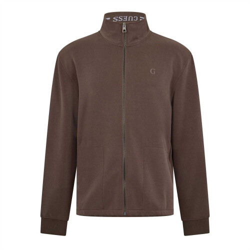 Guess (M, Stone/Umber) Guess Mens Fleece Sweatshirt