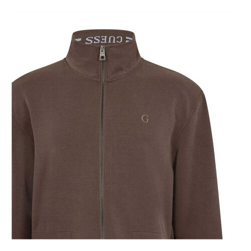 Guess (M, Stone/Umber) Guess Mens Fleece Sweatshirt 2