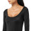 Balenciaga Balenciaga Womens/Ladies Plain Jersey Fitted Bodysuit 3