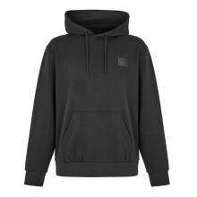 (S, Black) Timberland Mens Badge Regular Hoodie