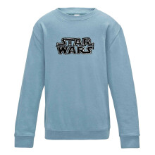 (7-8 Years, Blue) Star Wars Childrens/Kids Logo Sweatshirt