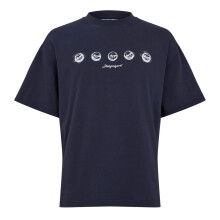(L, Dark Navy) Slazenger Mens Court Tennis T-Shirt