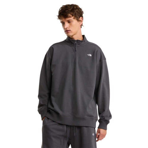 The North Face (M, Anthracite Grey) The North Face Mens Essential Quarter Zip Sweatshirt 2