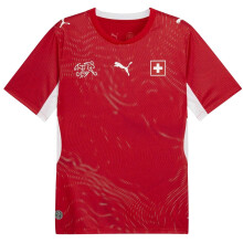 (L, Red/White) Puma Unisex Adult World Cup 2026 Switzerland FC Home Shirt