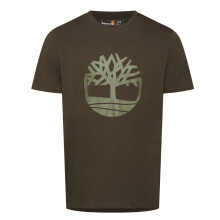 Timberland Mens Northwood Tree Logo Regular T-Shirt