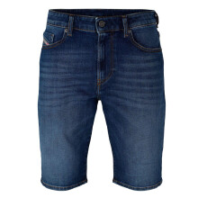 (28R, Blue Denim) Diesel Mens Denim Slim Shorts