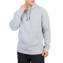 (L, Light Grey Marl) Brave Soul Mens Crossover Regular Hoodie